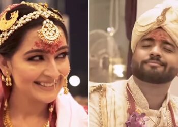 Indian Wedding Bride Groom Viral Video: Dulha Dulhan Ki Shadi Ka Video Expression Of Bride And Groom In The Mandap