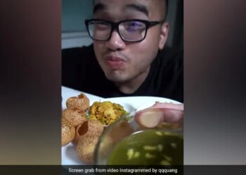 Vietnamese Food Blogger Tries Pani Puri For The First Time His Reaction Goes Viral Watch
