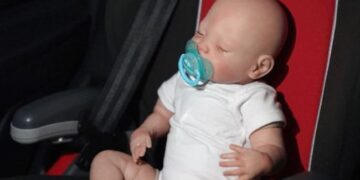 To Save The Life Of The Baby, The Police Broke The Window Of The Car, But People Were Surprised To Take It In Their Lap