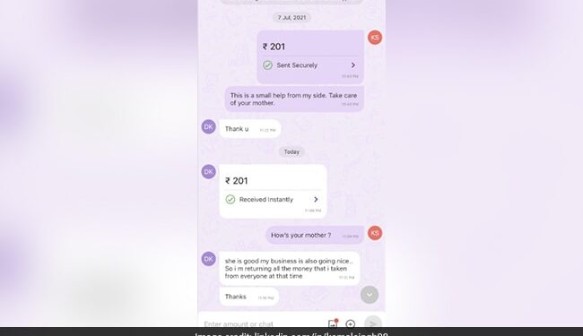 Stranger Returns Money On Phonpe A Man After 1.5 Years Of Getting Money Linkedin Post Viral