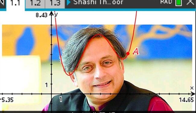VIRAL: Bangladesh Teacher Finds Shashi Tharoor’s Hairline A Good Quartic Fit Congress Leader Responds Online