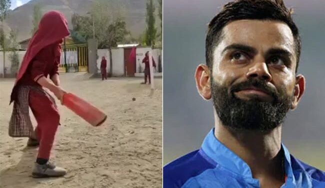 Ladakh Girl Batting Video Viral: Meet Young Cricketer Virat Kohli Fangirl Maqsooma A Batting Prodigy From Ladakh