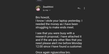 Thief Sent Email After Stealing The Laptop: Thief Sends Email To Apologise For Stealing Mans Laptop