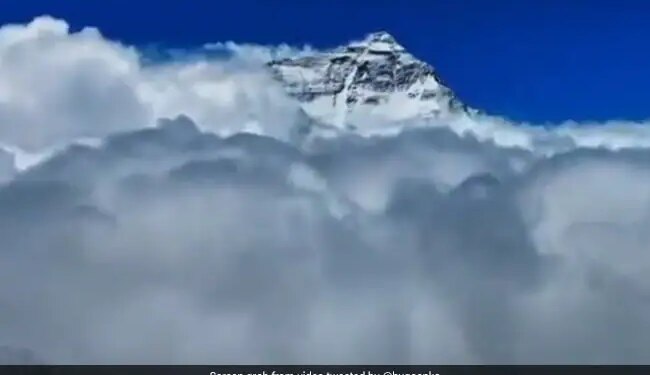 Harsh Goenka Shares Breathtaking Drone Footage Of Mount Everest Watch Viral Video