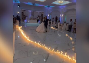 Shocking Wedding Video: Bride And Groom Dance In The Middle Of Heart Of Fire