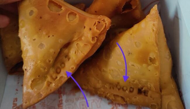 Printed Samosa In Bengalore: Printed Samosa Photo Viral On Social Media