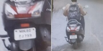 Traffic Violator Changes Scooter Number Plate: Traffic Police Sent Challan Of Scooty Driver Due To Wrong Number Plate Reached Somewhere Else