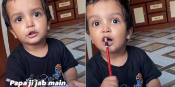 Viral Video Small Kid : Viral Video Of Small Kid Says Such Funny Thing Father Got Into Thinking After Hearing