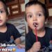 Viral Video Small Kid : Viral Video Of Small Kid Says Such Funny Thing Father Got Into Thinking After Hearing