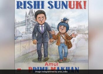 Amul Made A Special Doodle For Britains New PM Rishi Sunak, People Said – Very Beautiful – ब्रिटन के नए पीएम ऋषि सुनक के लिए अमूल ने बनाया ख़ास डूडल, लोगों ने कहा