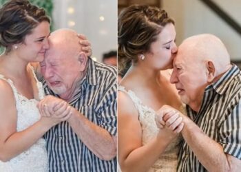 Bride Dance With Grandfather Video Viral On Instagram: Garbdfather Bride Dance During Wedding Emotional Viral Video