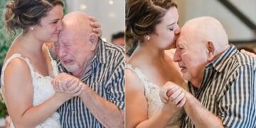Bride Dance With Grandfather Video Viral On Instagram: Garbdfather Bride Dance During Wedding Emotional Viral Video