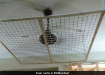 Student Hostel In Kota Pic Of Iron Mesh Under The Ceiling Fan In Hostel Room Goes Viral Twitter Reaction