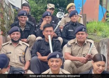 Watch: Nagaland Minister Temjen Imna Along Shares Video Of Cops Doing No Laugh Challenge