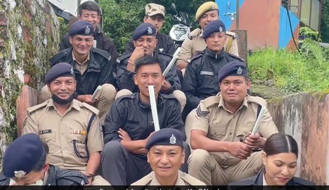 Watch: Nagaland Minister Temjen Imna Along Shares Video Of Cops Doing No Laugh Challenge