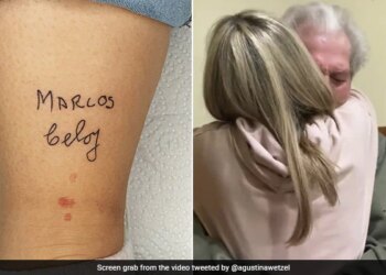 Grand Daughter Makes Tattoo Of Her Grandparents Name On Her Ankle: Woman Gets Her Grandparents Names Inked On Ankle