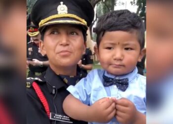 Realising Late Hubby’s Dream: Wife Became Army Officer To Fulfill The Dream Of Late Husband, Army Officer Rigzin Chorol