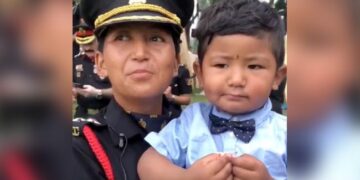 Realising Late Hubby’s Dream: Wife Became Army Officer To Fulfill The Dream Of Late Husband, Army Officer Rigzin Chorol