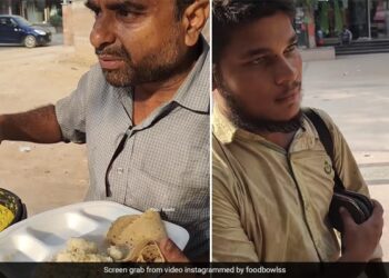 The Person Who Sold Food Fed Food To The Shoe Polisher, Said – Come Son If You Are Hungry – खाना बेचने वाले शख्स ने जूते पॉलिश करने वाले को खिलाया भोजन, कहा