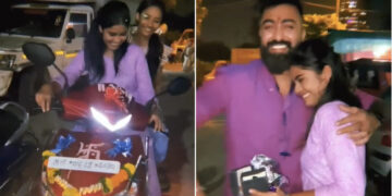 Brother Surprise Gift For Sister Gave Scooty Internet Says Beautiful Moment See Viral Video