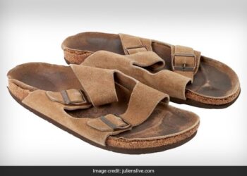 Steve Jobs Sandals Auction Steve Jobs Wore This Sandal In 1970 Expected To Sell For Rs 64 Lakhs 43 Thousand In Auction