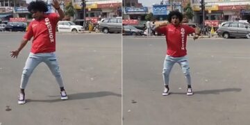 Zomato Delivery Boy Making Reels On The Road Delivery Boy Dance On Road In A Viral Video – डिलीवरी बॉय रास्ते में रुककर बनाने लगा रील, वायरल हुआ Video, लोगों ने कहा