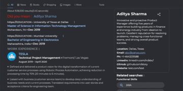 Creative Google Resume For Job: Internet Amazed By Mans Creative Resume For A Job At Google