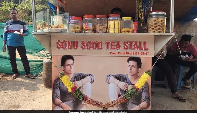 Sonu Sood Was Surprised To See His Tea Shop, My Tea Shop, When Did This Happen? See Viral Picture