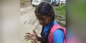 The Girl Was Going To School, The Mud From The Car, The IAS Said- Slow Down The Car After Seeing The Children On The Way – स्कूल जा रही थी बच्ची, गाड़ी से पड़ा कीचड़, IAS ने कहा