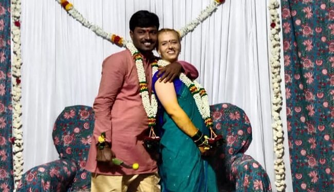 Girl Came To Visit From Belgium Fell In Love With An Indian Now Both Got Married Viral Love Story