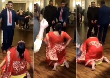 Viral Dance Video: Aunty Hilarious Dance Moves On Wedding Funny Video Goes Viral On Social Media