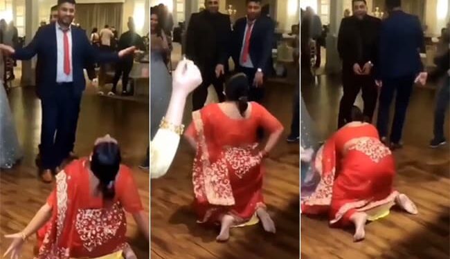 Viral Dance Video: Aunty Hilarious Dance Moves On Wedding Funny Video Goes Viral On Social Media