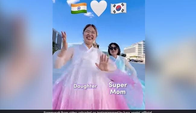 A Woman Dances With Korean Mother In Law, Video Went Viral On All Social Media Platform