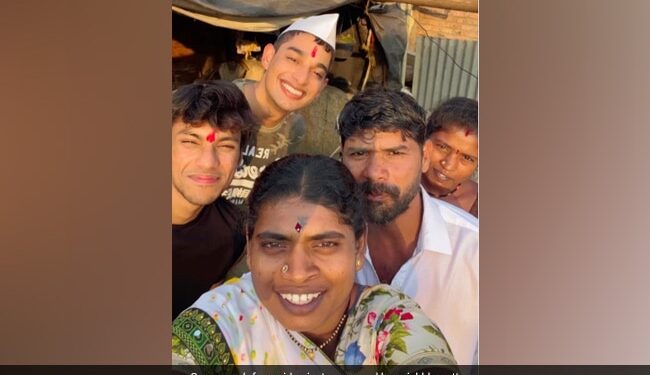 Boy Receiving Farewell From His House Help Goes Viral See Emotional Video