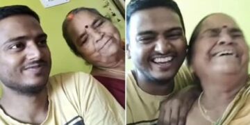 Grandson Asked Grandmother- Have You Ever Kissed Grandfather?, Grandmother Burst Into Tears Of Shame, Watch Cute Video – पोते ने दादी से पूछा