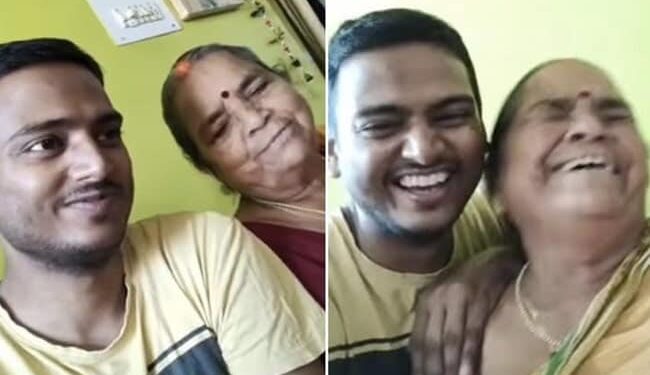 Grandson Asked Grandmother- Have You Ever Kissed Grandfather?, Grandmother Burst Into Tears Of Shame, Watch Cute Video – पोते ने दादी से पूछा