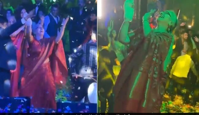 Elderly Woman Rocked Dhol Jagiro Da Sets Fire On DJ Floor With Tremendous Dance Internet Likes It See Viral Video