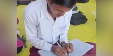सिंगरौली का अनोखा स्कूल, दोनों हाथ से लिखते हैं छात्र, पांच भाषाओं का है ज्ञान, वीडियो देख हैरान हो जाएंगे
