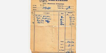 Restaurant Shares Food Bill From 1985 Shocks Internet Users Shahi Paneer Dal Makhni Raita And 9 Roti In Just Rupees 26 Only