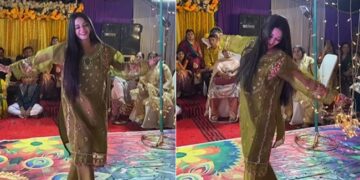 Pakistani Girl Dance Sets The Internet On Fire To Mera Dil Ye Pukare With Romantic Dance Moves At Wedding Function See Viral Video