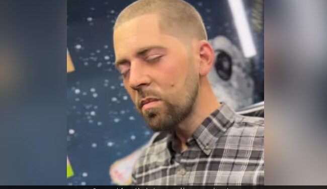 Homeless Man Looks 20 Years Younger After Barber Gives Free Haircut See Viral Video