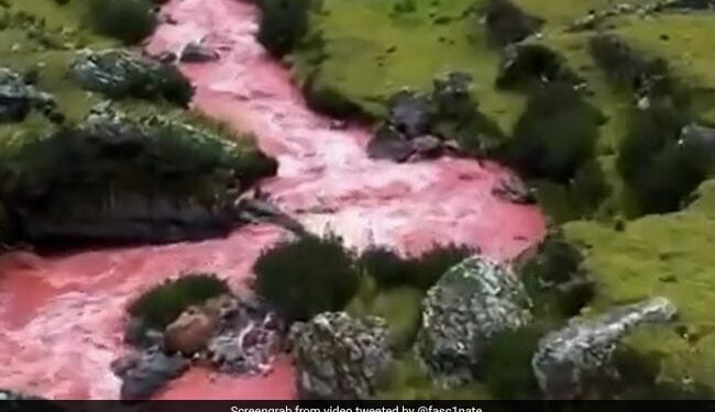 Old Video Showing Perus Red River Amazes Internet: Red River In Peru Has Gone Viral Online After It Stunned Viewers