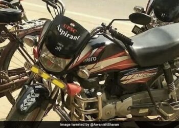 IAS Officer Awanish Sharan Shares Pic Of Bike Sticker Of Civil Service Aspirant Internet Amused