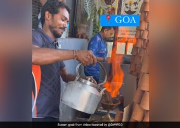 Viral Video Shows Goa Tea Vendor Selling Old Monk Tea
