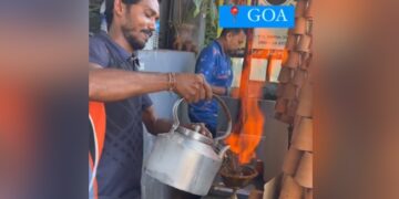 Viral Video Shows Goa Tea Vendor Selling Old Monk Tea