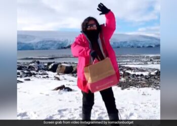 Woman Makes The Worlds Longest Food Delivery From Singapore To Antarctica Watch Video