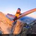 Man Sleeps In A Hammock Between Two Mountains Internet Stunned To See This Hair Raising Video