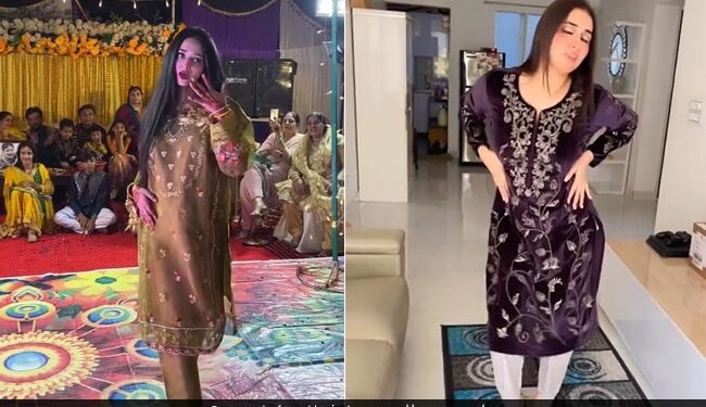 Woman Dance To Mera Dil Ye Pukare Recreates Pakistani Girl Dance Performance Watch Crazy Dance Video – पाकिस्तानी लड़की के बाद इस महिला ने दिखाईं रोमांटिक अदाएं, मेरा दिल ये पुकारे पर किया डांस, लोग बोले