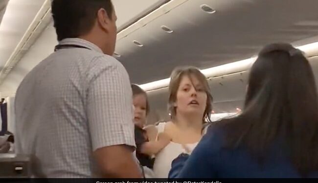 Passenger Assaulting Flight Attendant Clash At United Airlines See Viral Video