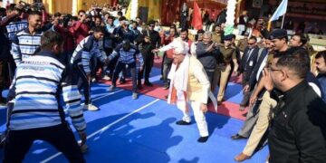 Uttarakhand CM Pushkar Dhami Was Seen Playing Kabaddi, Video Went Viral
